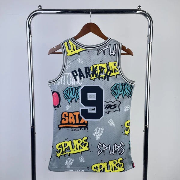 San Antonio Spurs Retro Jersey – Mitchell & Ness Tony Parker Special Edition