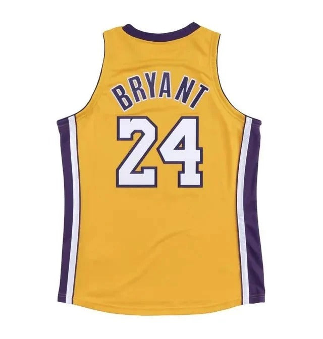 Los Angeles Lakers Retro Mitchell & Ness 08/09 Kobe Bryant Jersey – Yellow