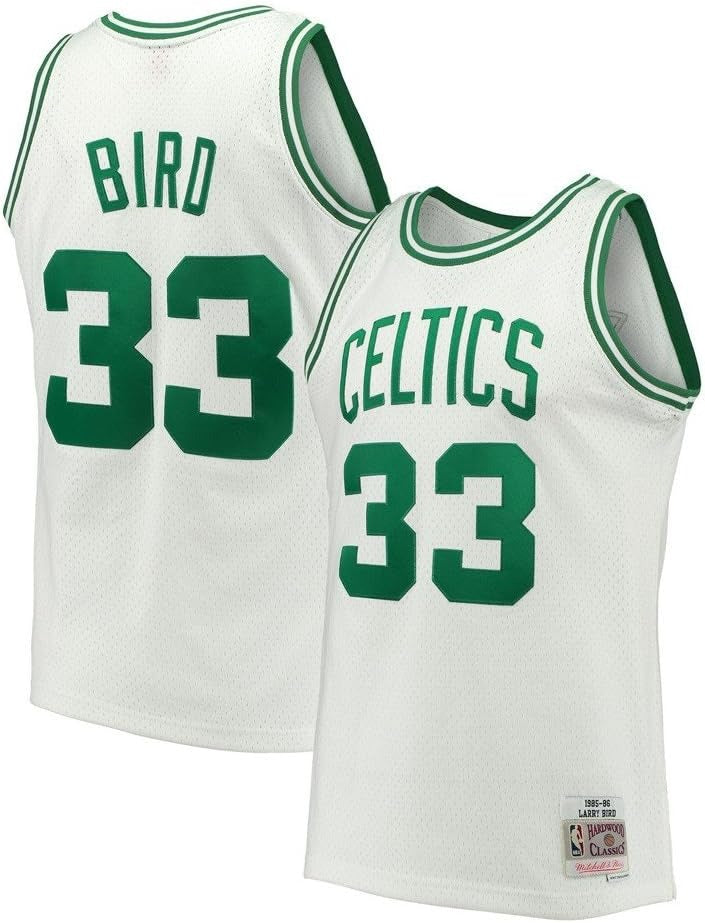 Boston Celtics Retro Jersey – Mitchell & Ness 85/86 Larry Bird White