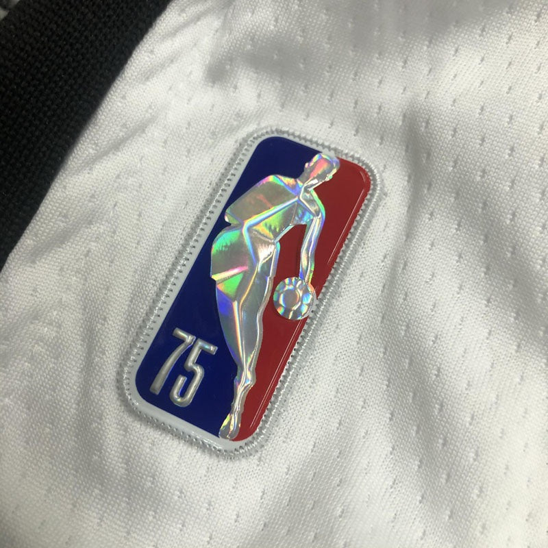Brooklyn Nets Association Edition 75th Anniversary Shorts 2021/22 – White