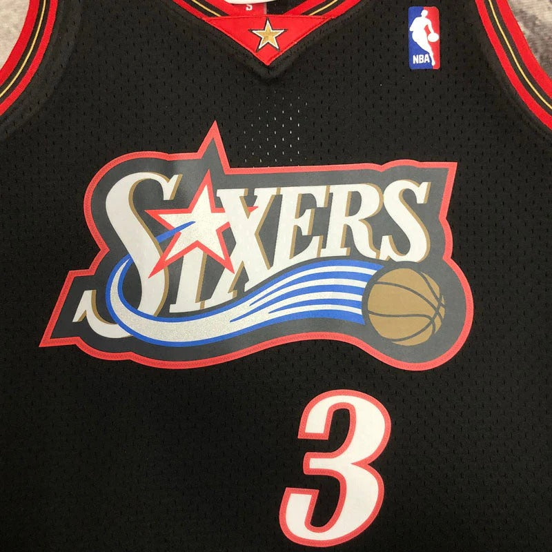 76ers Retro Jersey – Mitchell & Ness 97/98 Allen Iverson (Black)