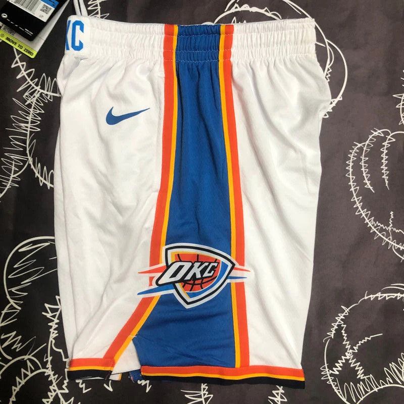 Oklahoma City Thunder Association Edition Shorts – White