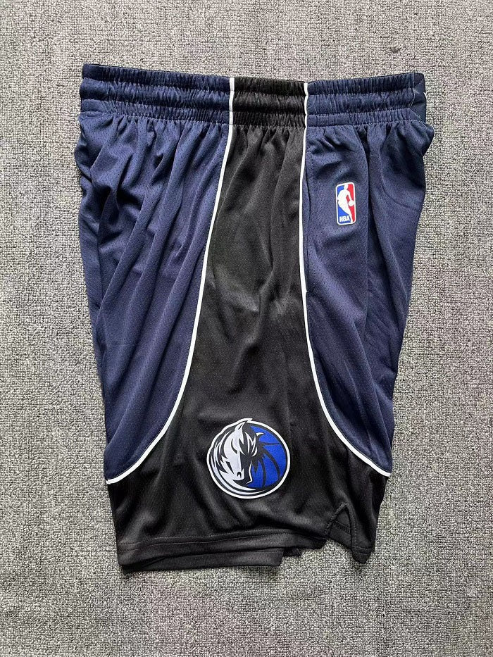 Dallas Mavericks Statement Edition Shorts – Blue & Black