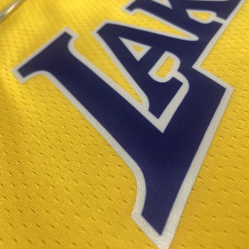 Los Angeles Lakers 75th Diamond Edition 21/22 LeBron James #23 Jersey – Yellow