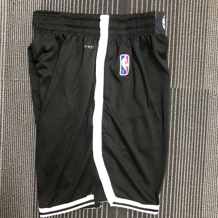 Brooklyn Nets Association Edition 75th Anniversary Shorts 2021/22 – Black