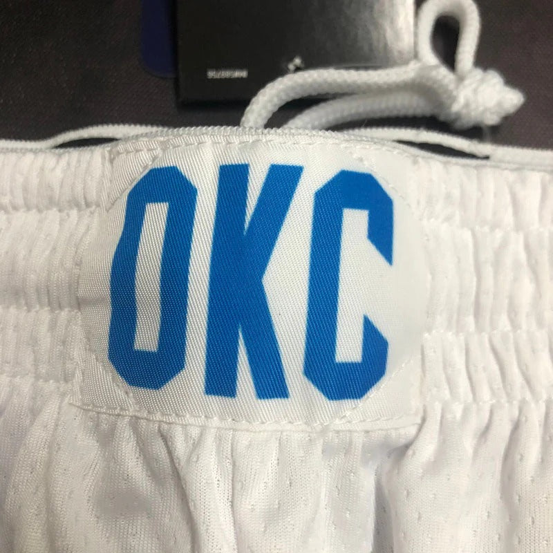 Oklahoma City Thunder Association Edition Shorts – White
