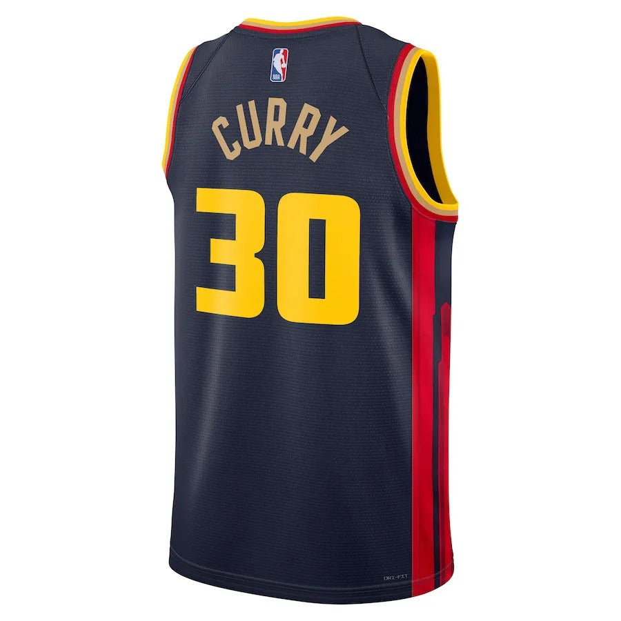 Golden State Warriors City Edition 24/25 Stephen Curry Jersey – Black