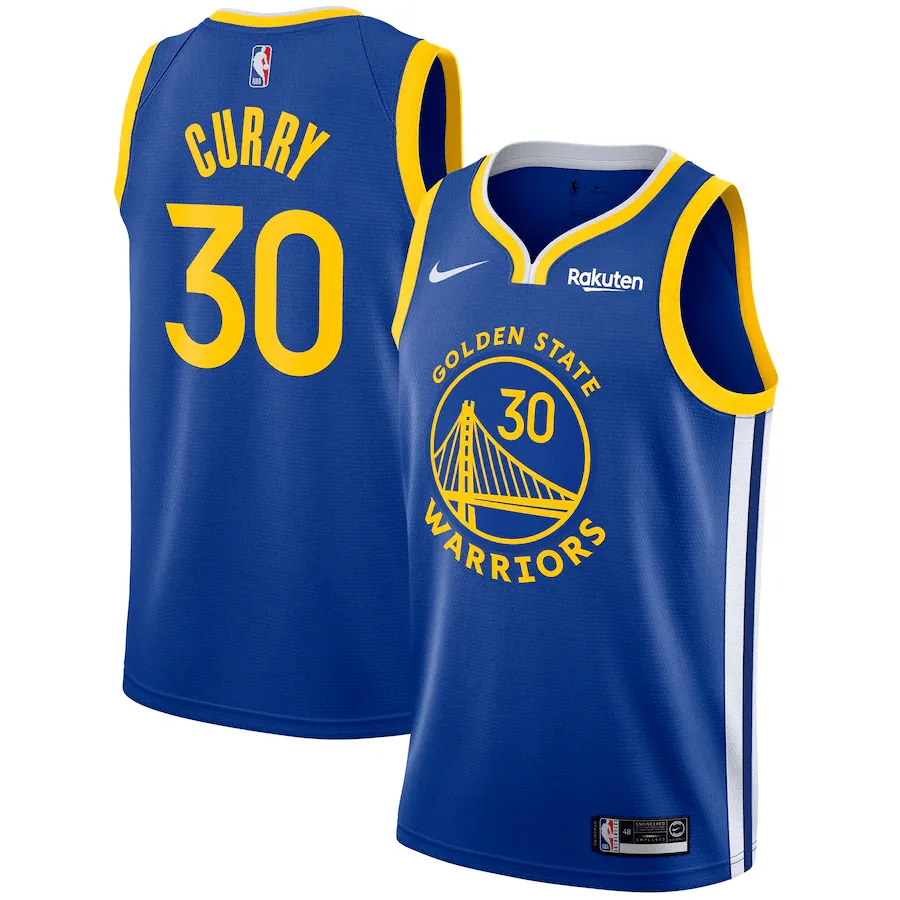 Golden State Warriors Icon Edition 24/25 Stephen Curry Jersey – Blue
