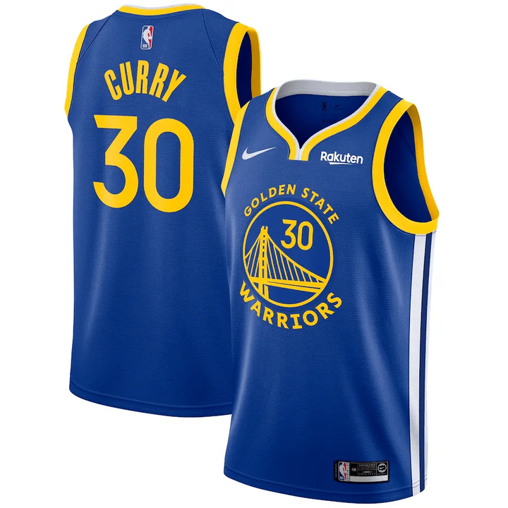 Golden State Warriors Icon Edition 24/25 Stephen Curry Jersey – Blue