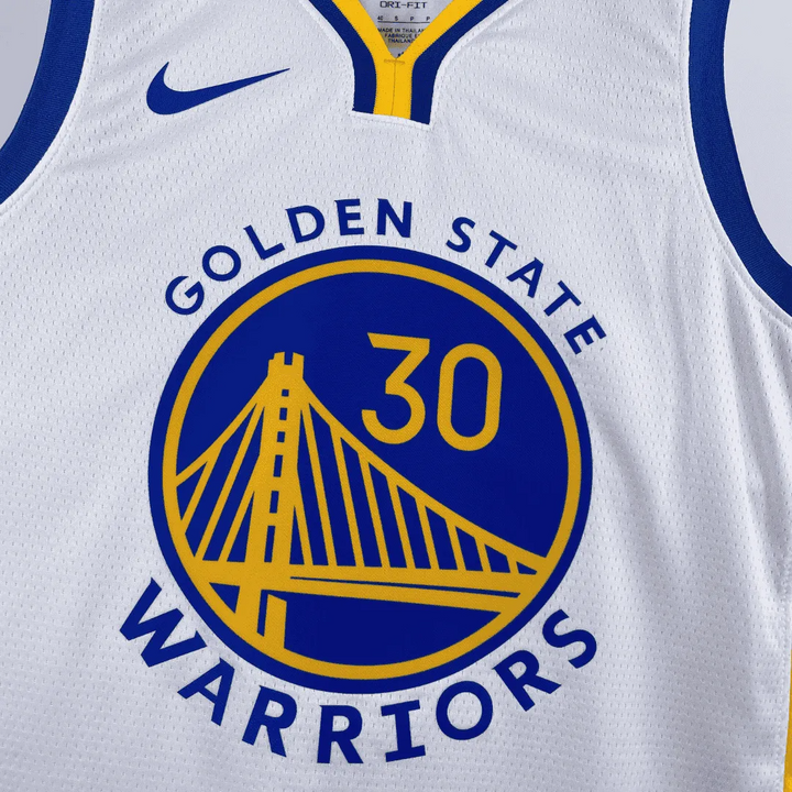 Golden State Warriors 75th Anniversary Edition Jersey – Stephen Curry White