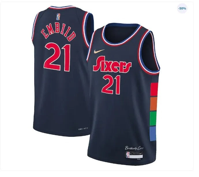 Philadelphia 76ers City Edition 21/22 Jersey – Allen Iverson