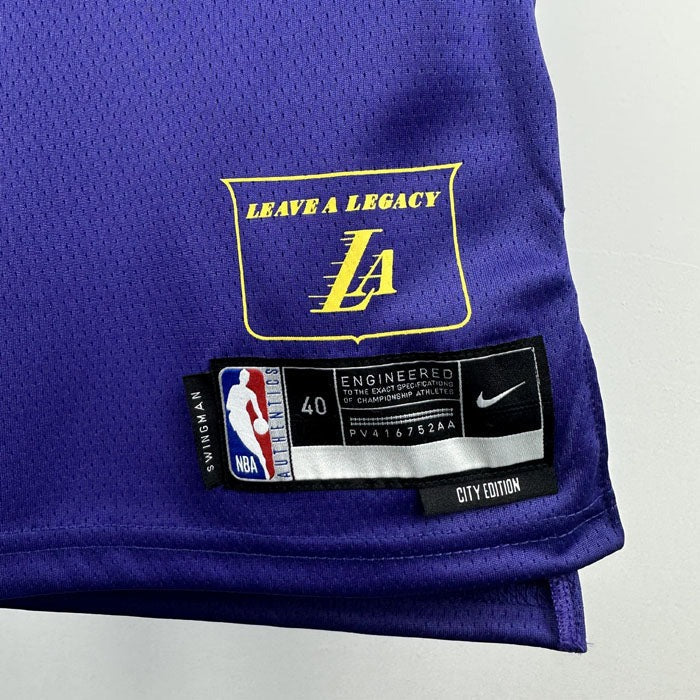 Los Angeles Lakers City Edition Jersey 24/25 – Bronny James