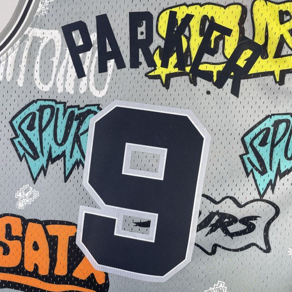 San Antonio Spurs Retro Jersey – Mitchell & Ness Tony Parker Special Edition