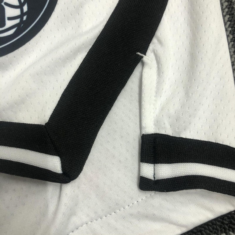 Brooklyn Nets Association Edition 75th Anniversary Shorts 2021/22 – White