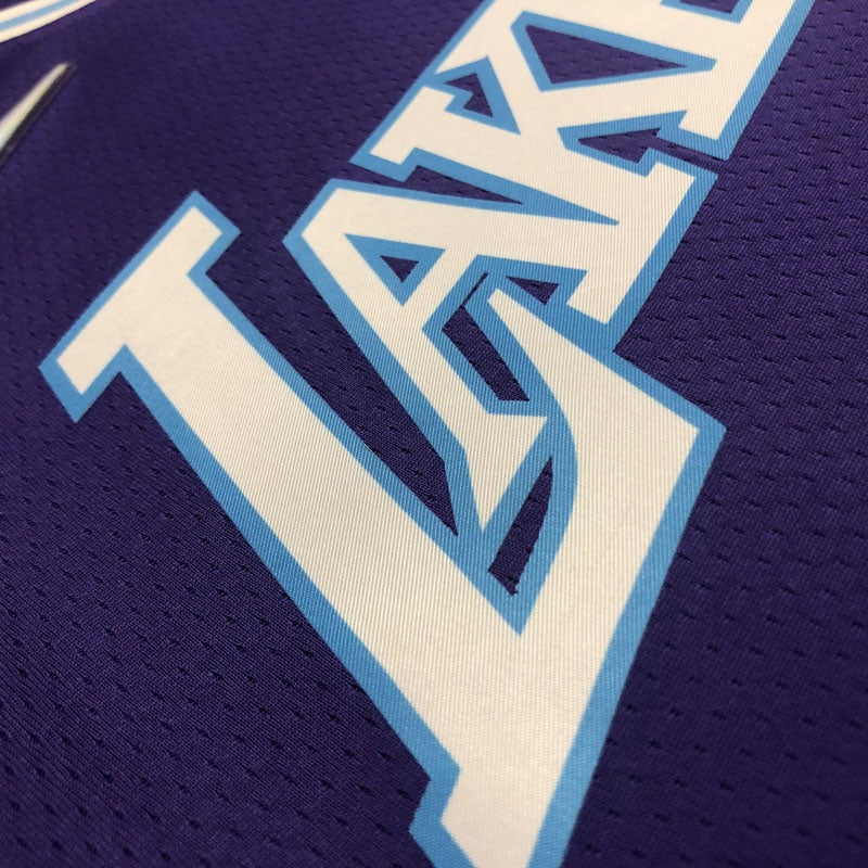 Los Angeles Lakers 75th Diamond City Edition 21/22 LeBron James #23 Jersey – Purple