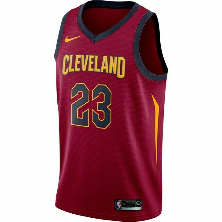 Cleveland Cavaliers Icon Edition 2017 LeBron James Jersey – Wine