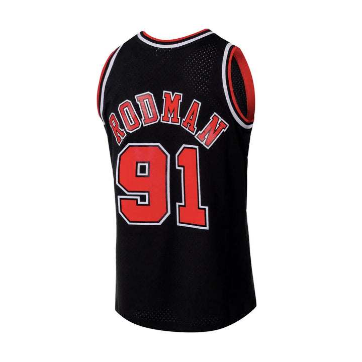 Chicago Bulls Retro Jersey – Mitchell & Ness 97/98 Dennis Rodman (Black)