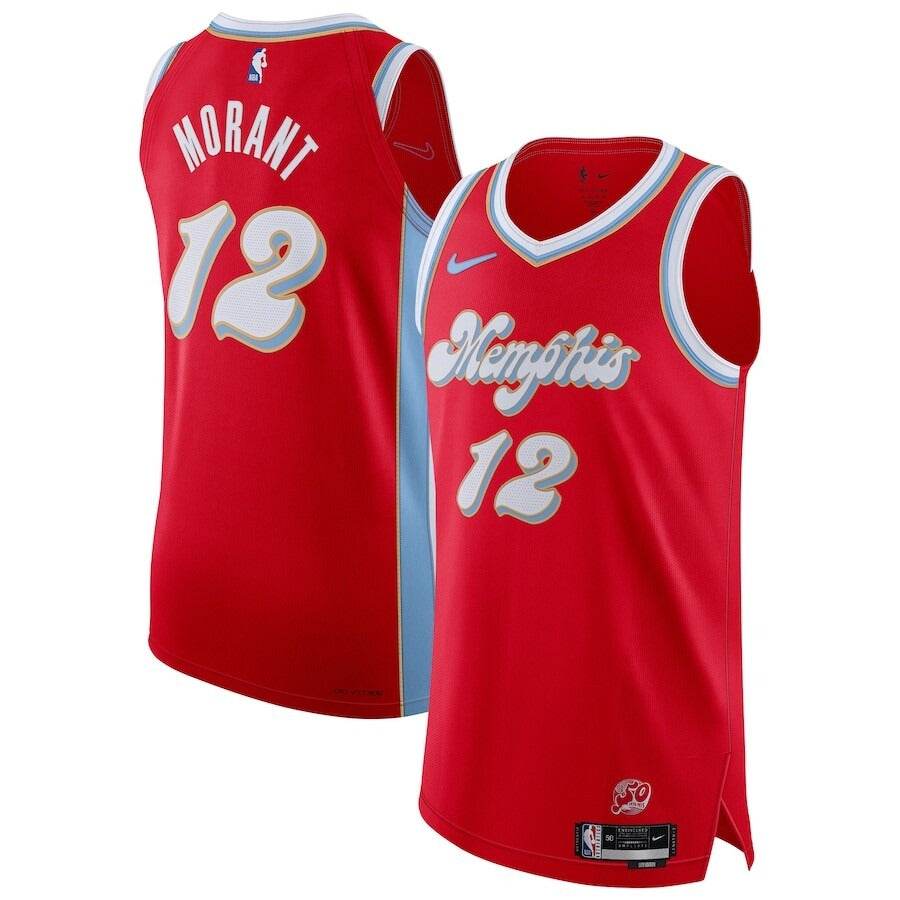 Memphis Grizzlies City Edition 24/25 Authentic Jersey – Ja Morant (Red)