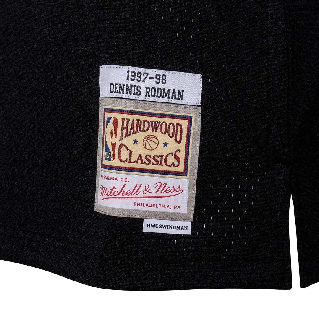 Chicago Bulls Retro Jersey – Mitchell & Ness 97/98 Dennis Rodman (Black)