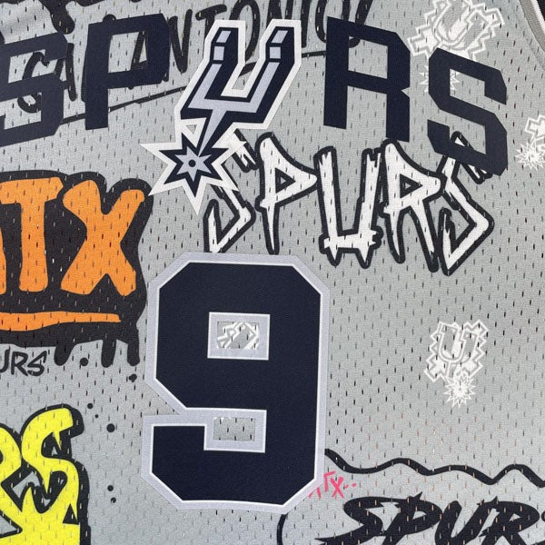 San Antonio Spurs Retro Jersey – Mitchell & Ness Tony Parker Special Edition