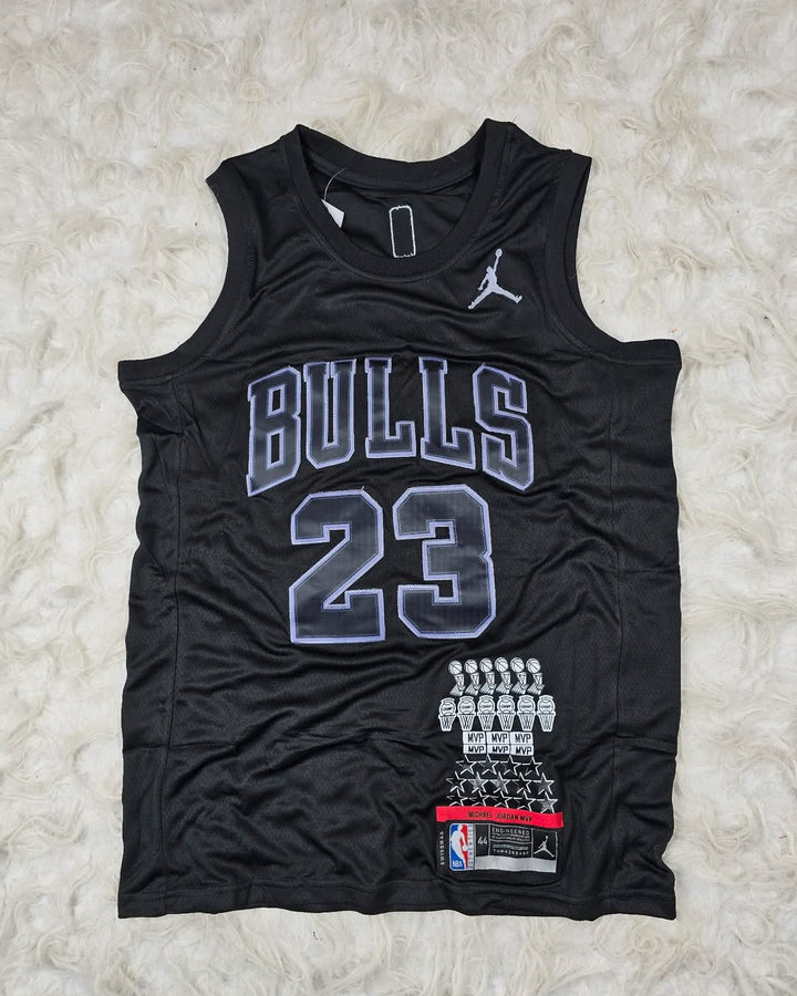 Chicago Bulls MVP Special Edition Black 23 MICHAEL JORDAN Jersey