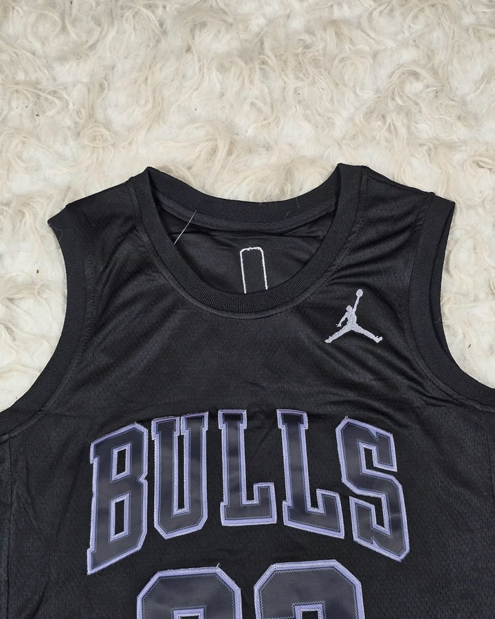 Chicago Bulls MVP Special Edition Black 23 MICHAEL JORDAN Jersey