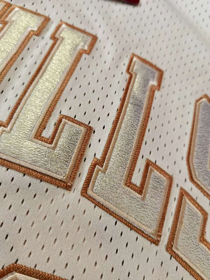 Michael Jordan Chicago Bulls 1997-98 “NBA Gold” Authentic Jersey – Mitchell & Ness
