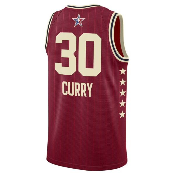 NBA All-Star Game 23/24 Stephen Curry Jersey – Burgundy